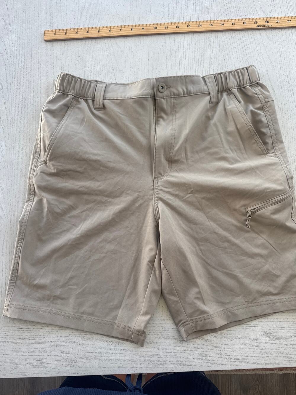 Vintage Weatherproof Costco Khaki Shorts Chino Mens Size 34
